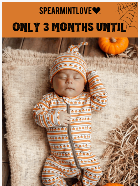 spearmintlove newsletter: Only 3 months until...🎃 Spooky Season!