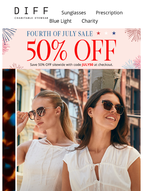 diffeyewear newsletter: New Confetti Tortoise Is Here! 🥳