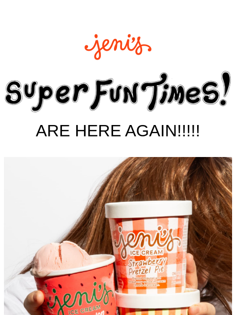 jenis newsletter: MORE! NEW!! SUMMER!!! FLAVORS!!!!