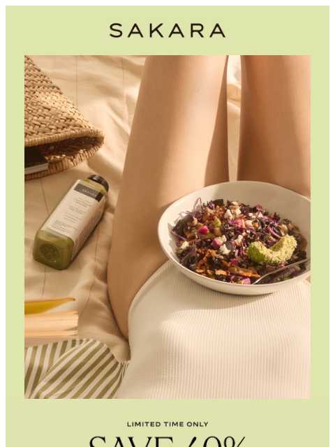 sakaralife newsletter: Save 40% For A Limited Time