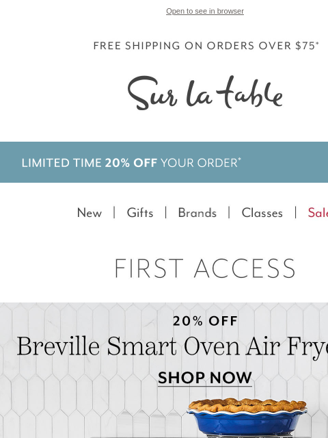 surlatable newsletter: Breville Steals You Can’t Miss 