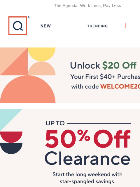 qvcemail newsletter: Up to 50% Off! Kick Off July 4th
