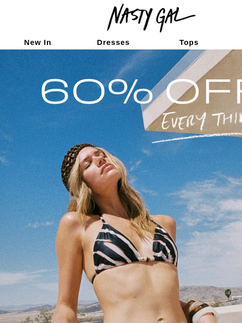 nastygal newsletter: In need of some new?