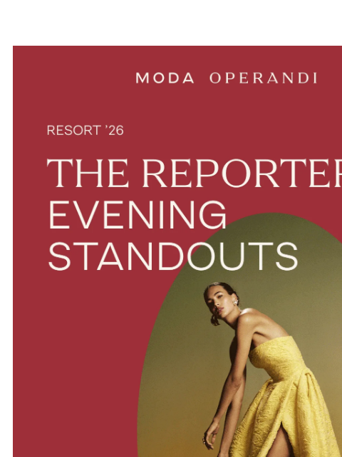 modaoperandi newsletter: Rise to the occasion