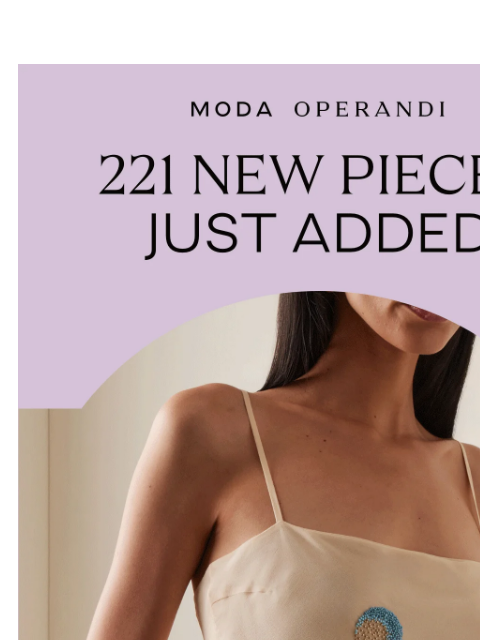 modaoperandi newsletter: WHAT'S NEW: Shop the week's latest pieces now