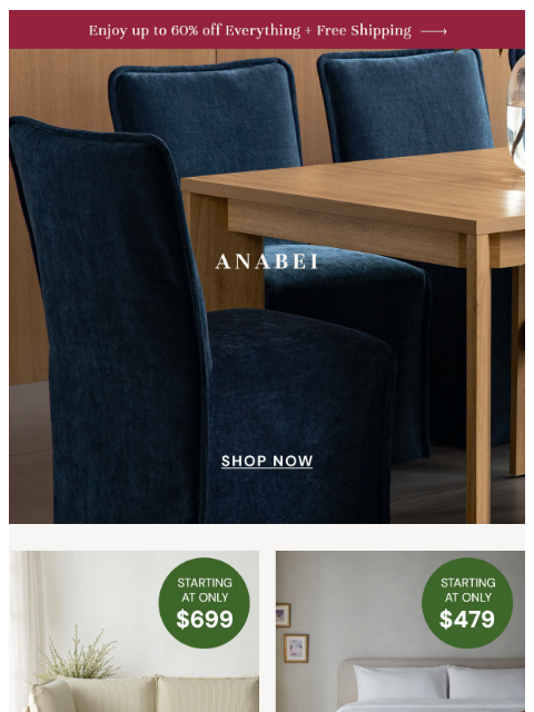 anabei newsletter: 💫 Ends Tonight 💫