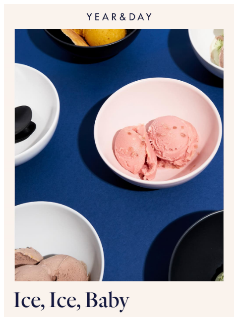 yearandday newsletter: Our favorite way to stay cool?