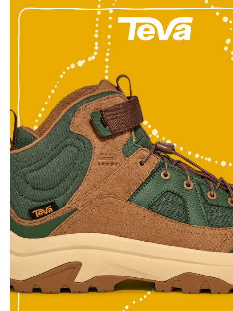 teva newsletter: Hiking boots up to 50% off 🏕️