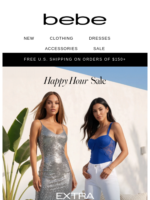 bebe newsletter: Cheers to Extra 50% Off
