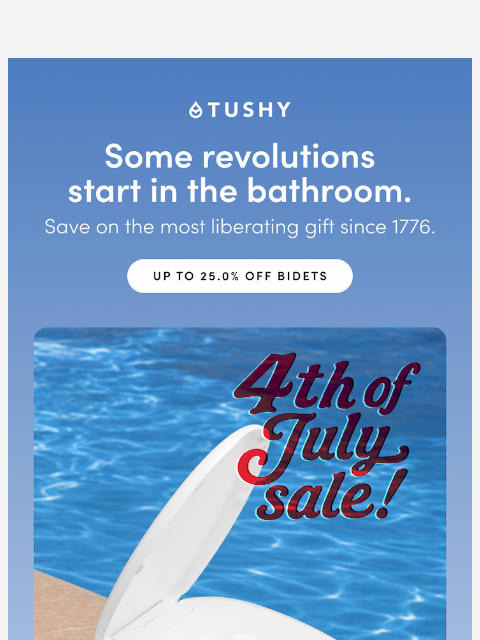 hellotushy newsletter: HAPPY 4TH OF JULY! 🇺🇸