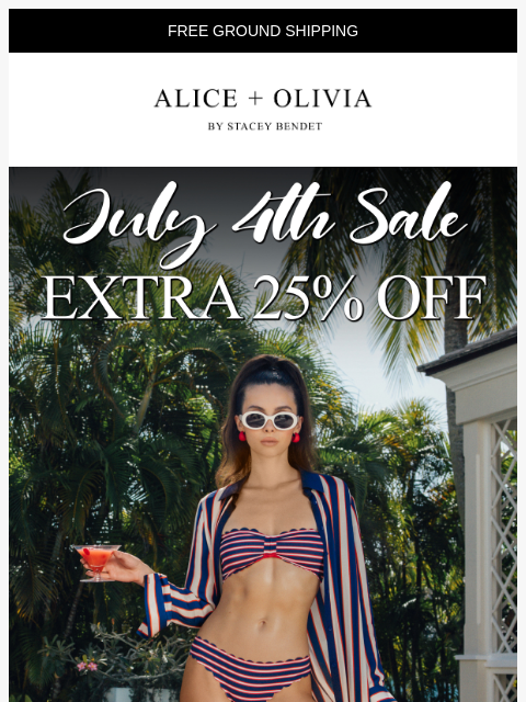 aliceandolivia newsletter: This is HUGE: Extra 25% Off