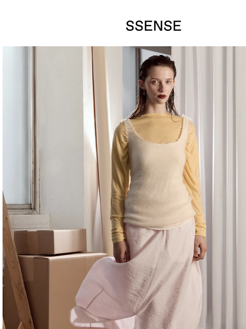 ssense newsletter: Make Summer Your Own