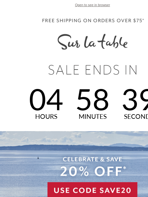 Last chance to celebrate and save. Secure your savings on the best brands in the kitchen. ‌ ‌ ‌ ‌ ‌ ‌ ‌ ‌ ‌ ‌ ‌ ‌ ‌ ‌ ‌ ‌ ‌ ‌ ‌ ‌ ‌ ‌ ‌ ‌ ‌ ‌ ‌ ‌ ‌ ‌ ‌ ‌ ‌ ‌ ‌ ‌ ‌ ‌ ‌ ‌ ‌ ‌ ‌ ‌ ‌ ‌ ‌ ‌ ‌ ‌ ‌ ‌ ‌ ‌ ‌ ‌