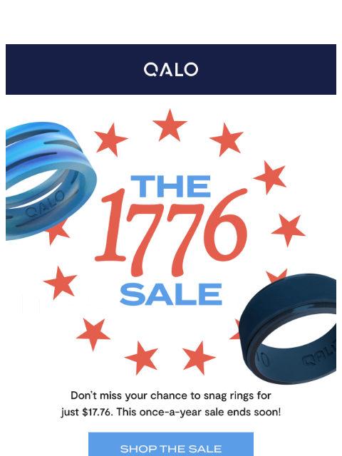 qalo newsletter: You still have time to save!
