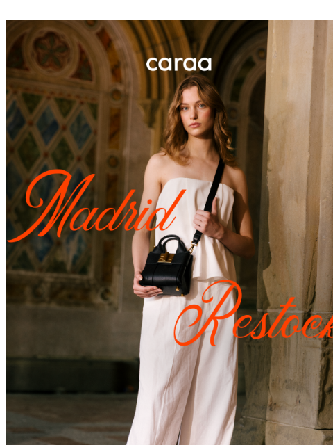 caraa newsletter: Back By Popular Demand: The Madrid