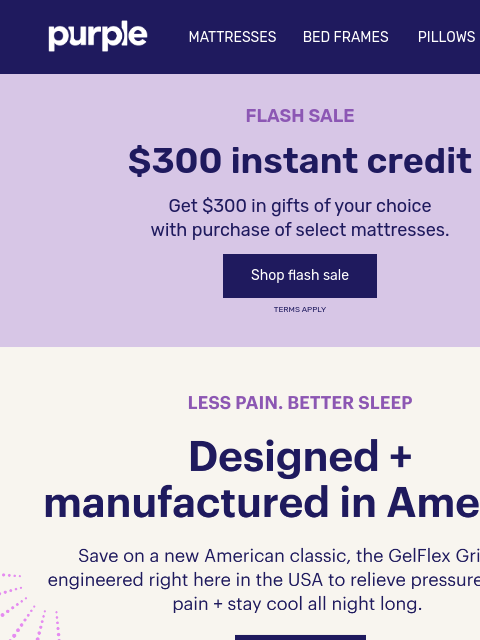 purple newsletter: Designed + innovated in the USA💜