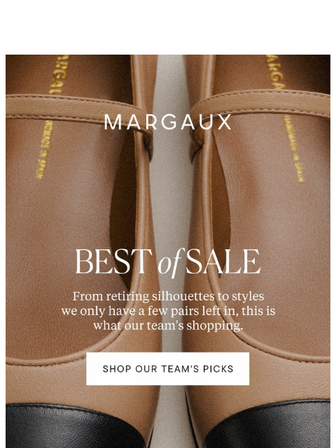 margauxny newsletter: Best of sale: What our team's shopping