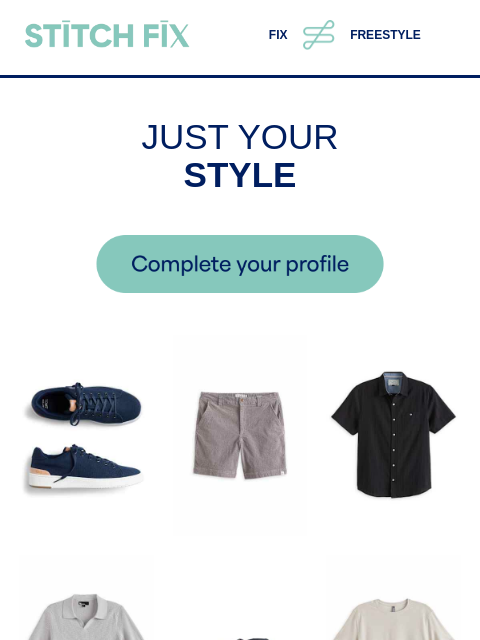 stitchfix newsletter: Look great in your budget