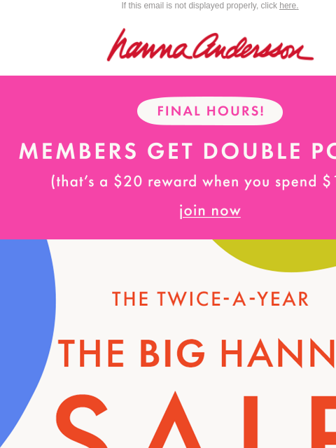 hannaandersson newsletter: Can’t Miss: Up To 60% Off Your Hanna Faves