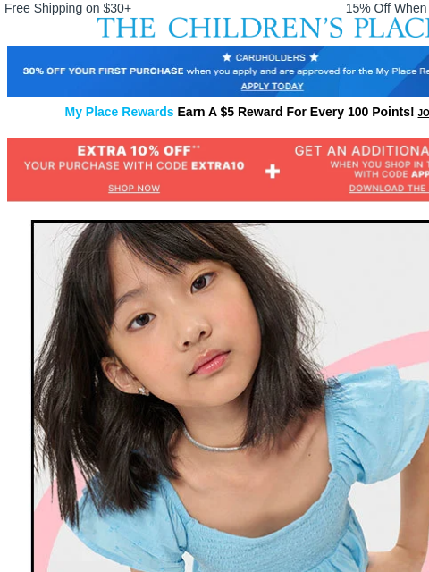 childrensplace newsletter: Found: The Cutest Summer Dresses up to 50% OFF 👗�...