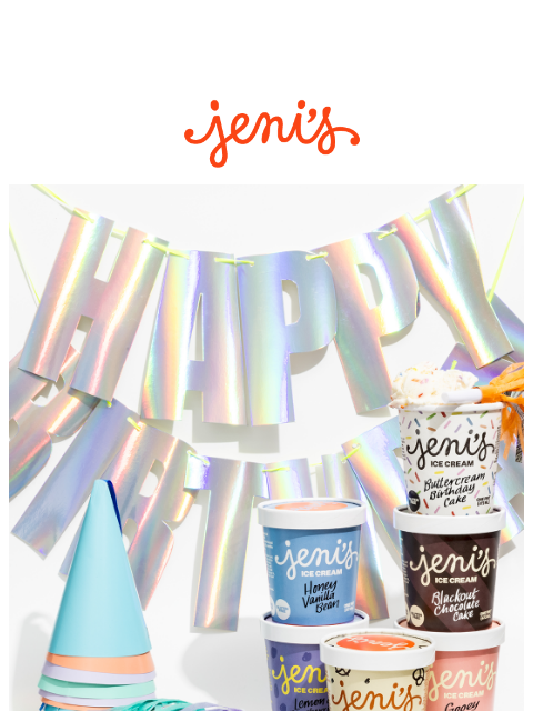 jenis newsletter: Send ice cream for their birthday!