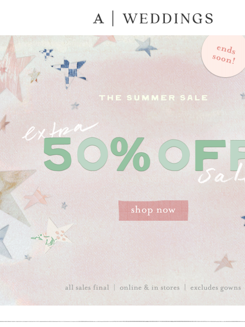 anthropologie newsletter: Summer Sale ENDS SOON!