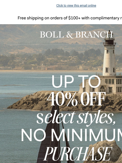 bollandbranch newsletter:  Weekend plans: this sale 🗓️ 