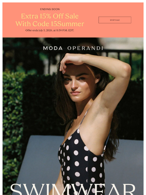 modaoperandi newsletter: Take a DIP 👙