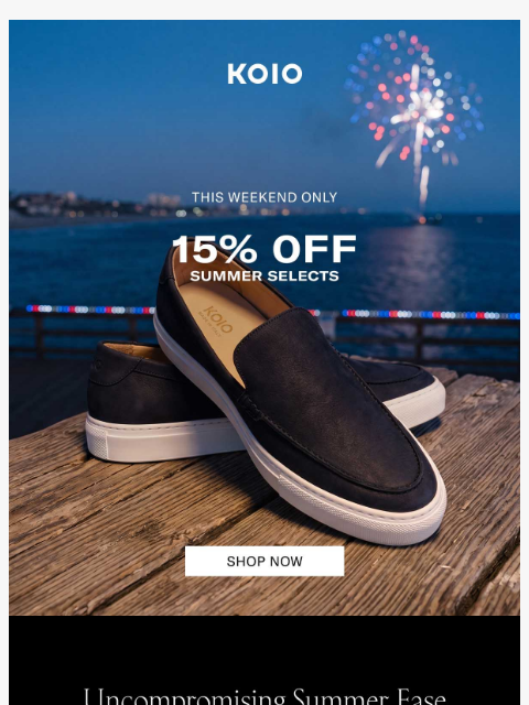 koio newsletter: A Closer Look: The Lido Loafer