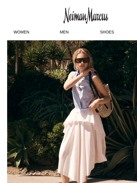 neimanmarcus newsletter: Summer-break style