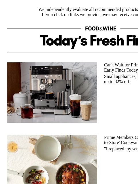 foodandwine newsletter: Shoppers are Ditching Their Fancy Cookware for Thi...