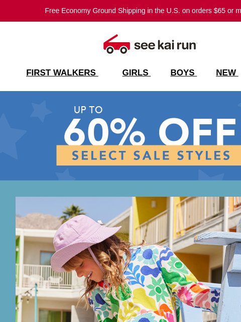 seekairun newsletter: Stars, Stripes & Steals — Shop the Sale Page Now