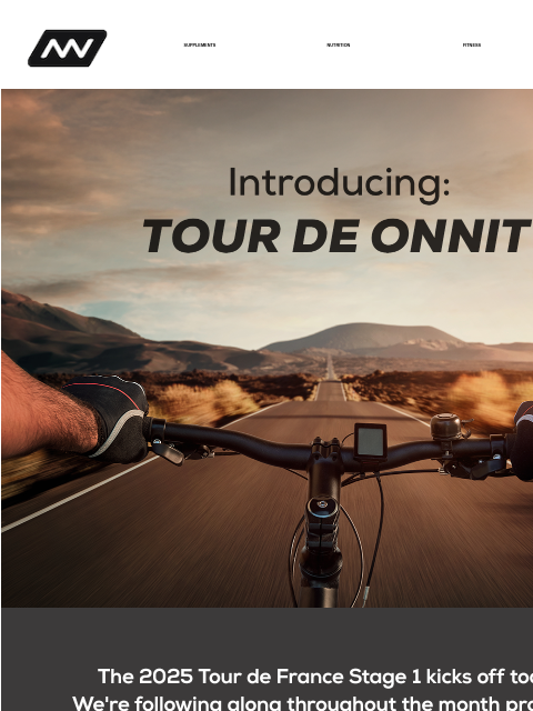 onnit newsletter: The Tour de ONNIT starts NOW