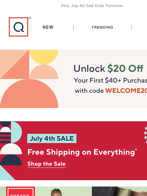 qvcemail newsletter: Today! Denim & Co.® Deal & Free Ship + Get $20 Off