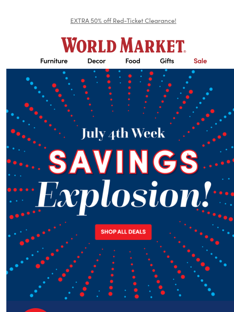 emailworldmarket newsletter: 🗽 Americana for all! Hurry—these deals are going ...