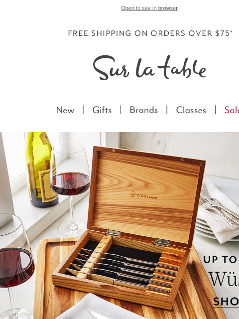 surlatable newsletter: The Cutting Edge of Precision