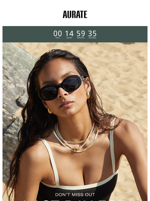 auratenewyork newsletter: 20% OFF EXPIRES TONIGHT