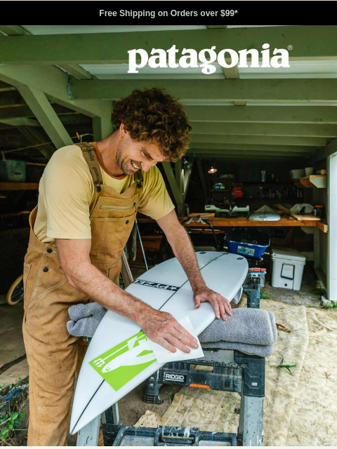 patagonia newsletter: Cool-wearing, breathable hemp essentials