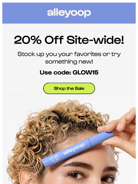 meetalleyoop newsletter: Stock up on your faves!