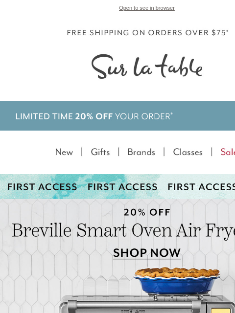 surlatable newsletter: Breville Steals That Work Like Magic ✨ 