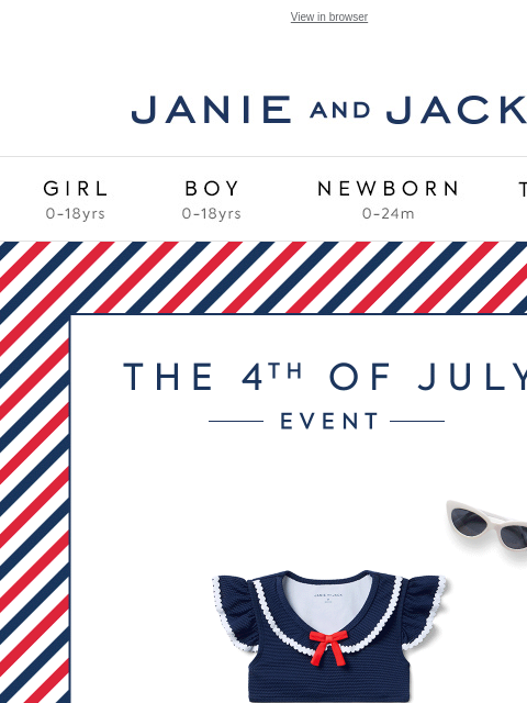 janieandjack newsletter: Up to 70% off calls for a celebration…