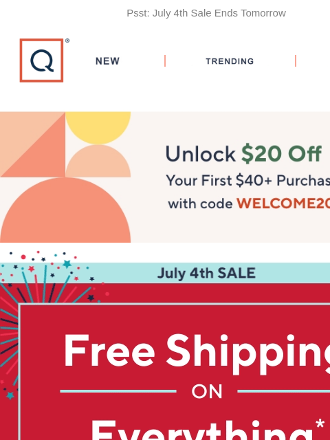 qvcemail newsletter: Today Only: Free Shipping on Everything!