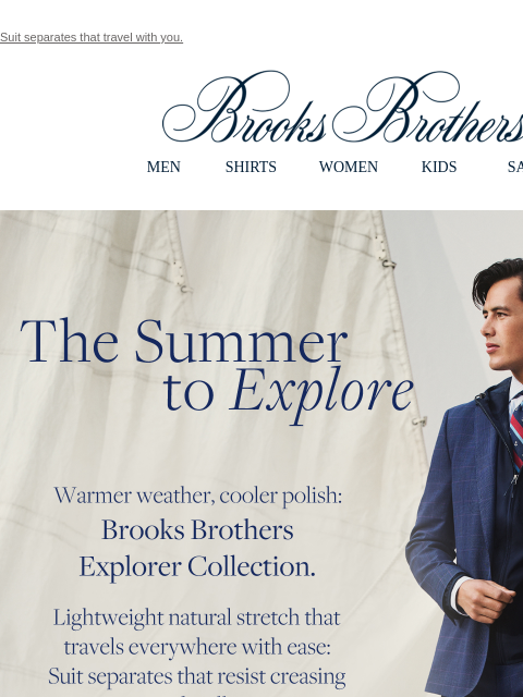 brooksbrothers newsletter: Brooks Brothers Explorer Collection 101