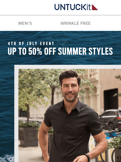 untuckit newsletter: ⭐⭐⭐⭐⭐ Icons on Sale to Celebrate 250! 🇺🇸