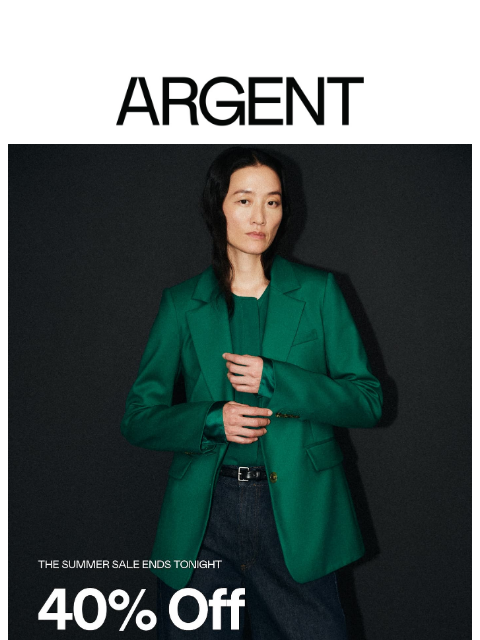 argentwork newsletter: It Ends Tonight | 40% Off
