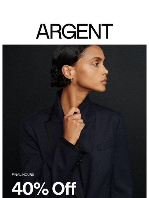 argentwork newsletter: Final Hours | 40% Off