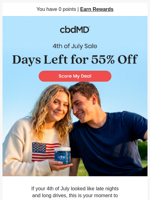 cbdmd newsletter: What Comes After the Fireworks?
