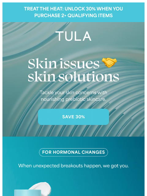 tula newsletter: Your go-to skincare routine, sorted