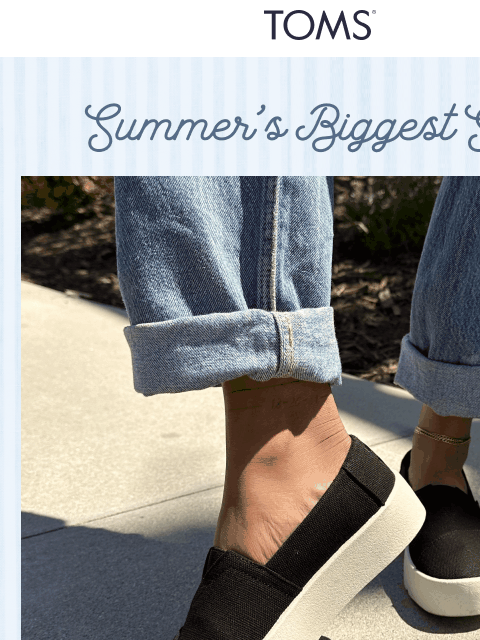 toms newsletter: Summer for Less: Styles Under $40