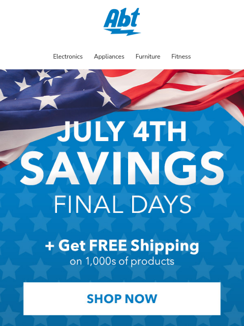 Get the best savings on the items you want. Don't miss the final days of our 4th of July sale. ‌ ‌ ‌ ‌ ‌ ‌ ‌ ‌ ‌ ‌ ‌ ‌ ‌ ‌ ‌ ‌ ‌ ‌ ‌ ‌ ‌ ‌ ‌ ‌ ‌ ‌ ‌ ‌ ‌ ‌ ‌ ‌ ‌ ‌ ‌ ‌ ‌ ‌ ‌ ‌ ‌ ‌ ‌ ‌ ‌ ‌ ‌ ‌ ‌ ‌ ‌